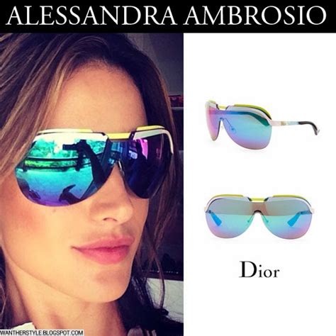 alessandra ambrosio dior sunglasses|Designer Sunglasses for Women .